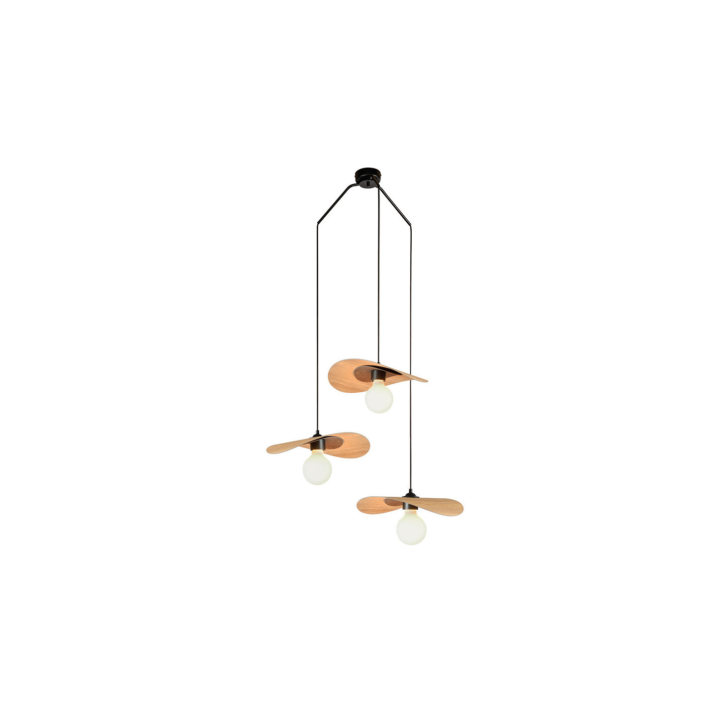 Suspension 3 lampes ASPEN Un Autre Regard