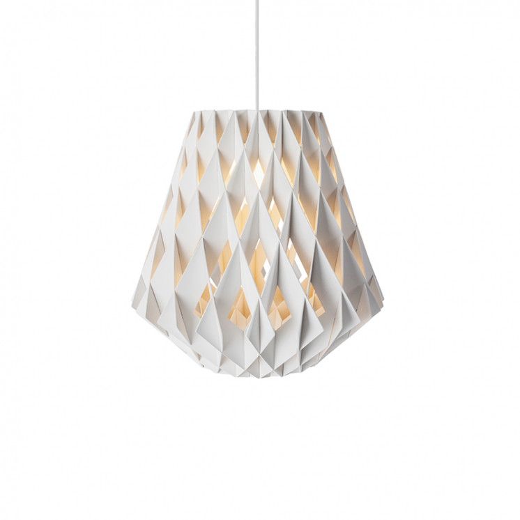 Suspension en bois SIGNATURE Ø28, forme pomme de pin, 3 coloris Pilke