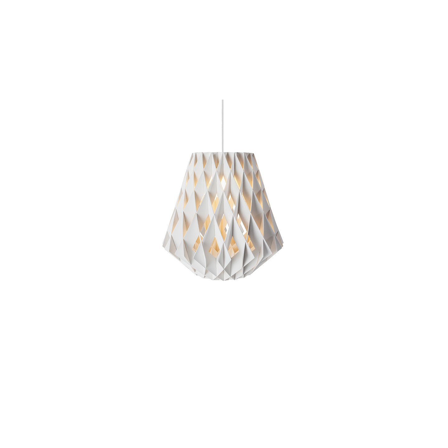 Suspension en bois SIGNATURE Ø28, forme pomme de pin, 3 coloris Pilke