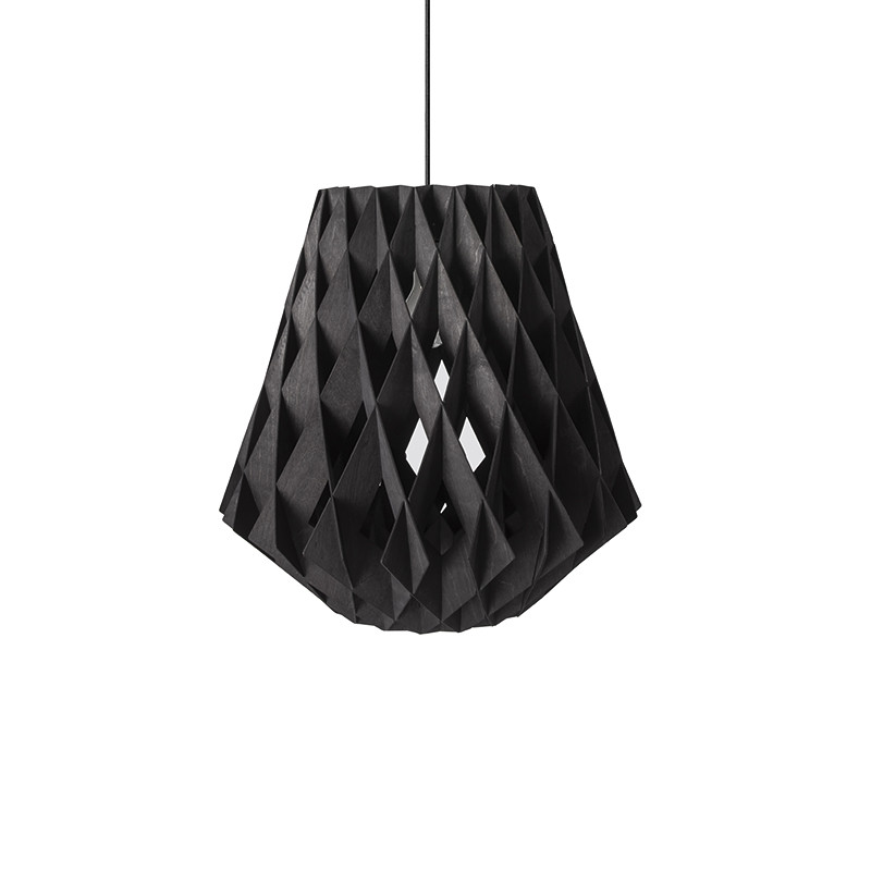 Suspension en bois SIGNATURE Ø28, forme pomme de pin, 3 coloris Pilke