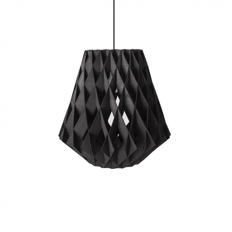 Suspension en bois SIGNATURE Ø28, forme pomme de pin, 3 coloris Pilke