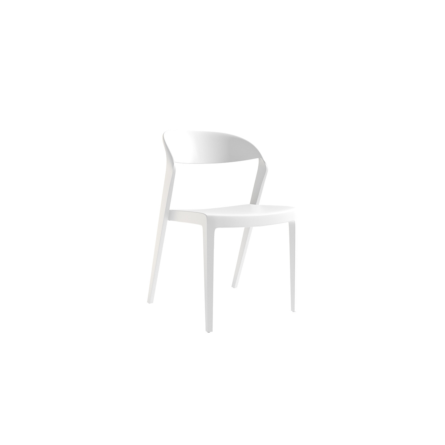Chaise en polypropylène OCTAVE, 6 coloris Akante