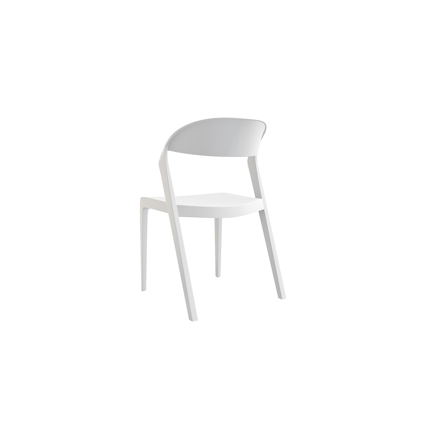 Chaise en polypropylène OCTAVE, 6 coloris Akante
