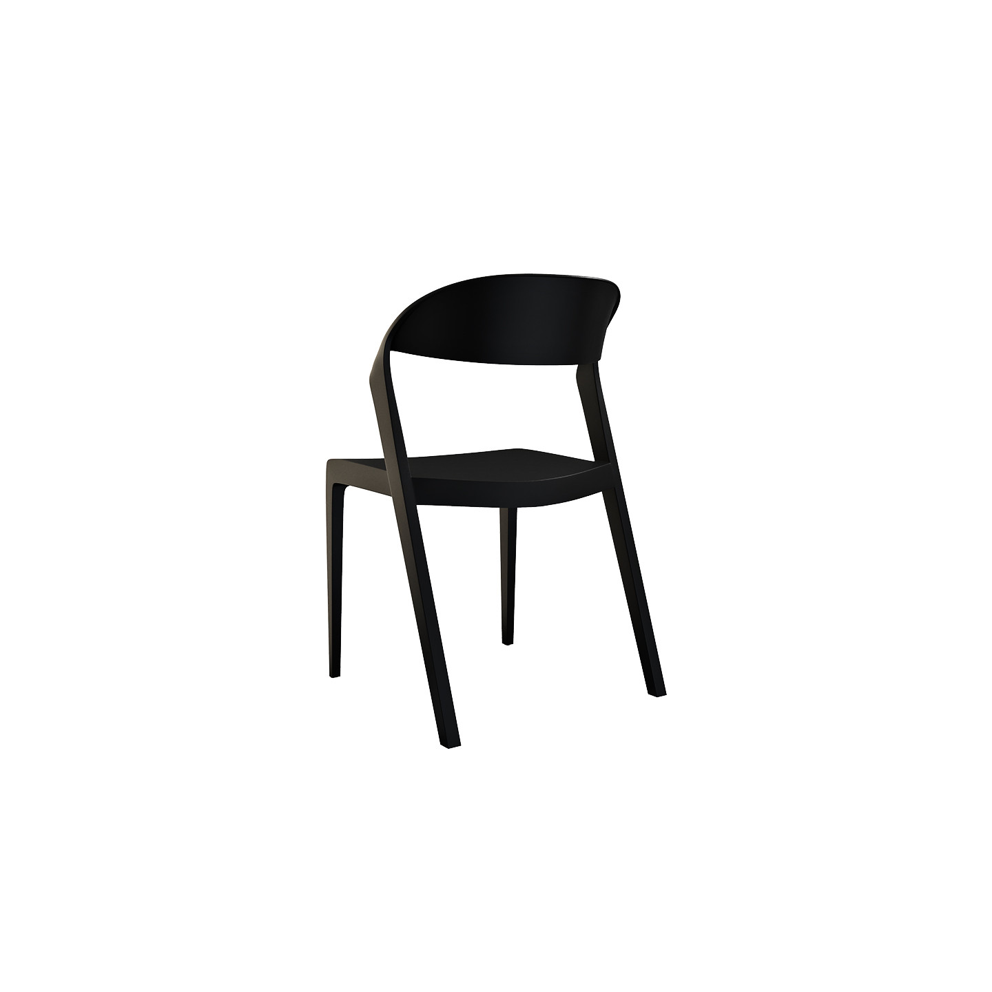 Chaise en polypropylène OCTAVE, 6 coloris Akante