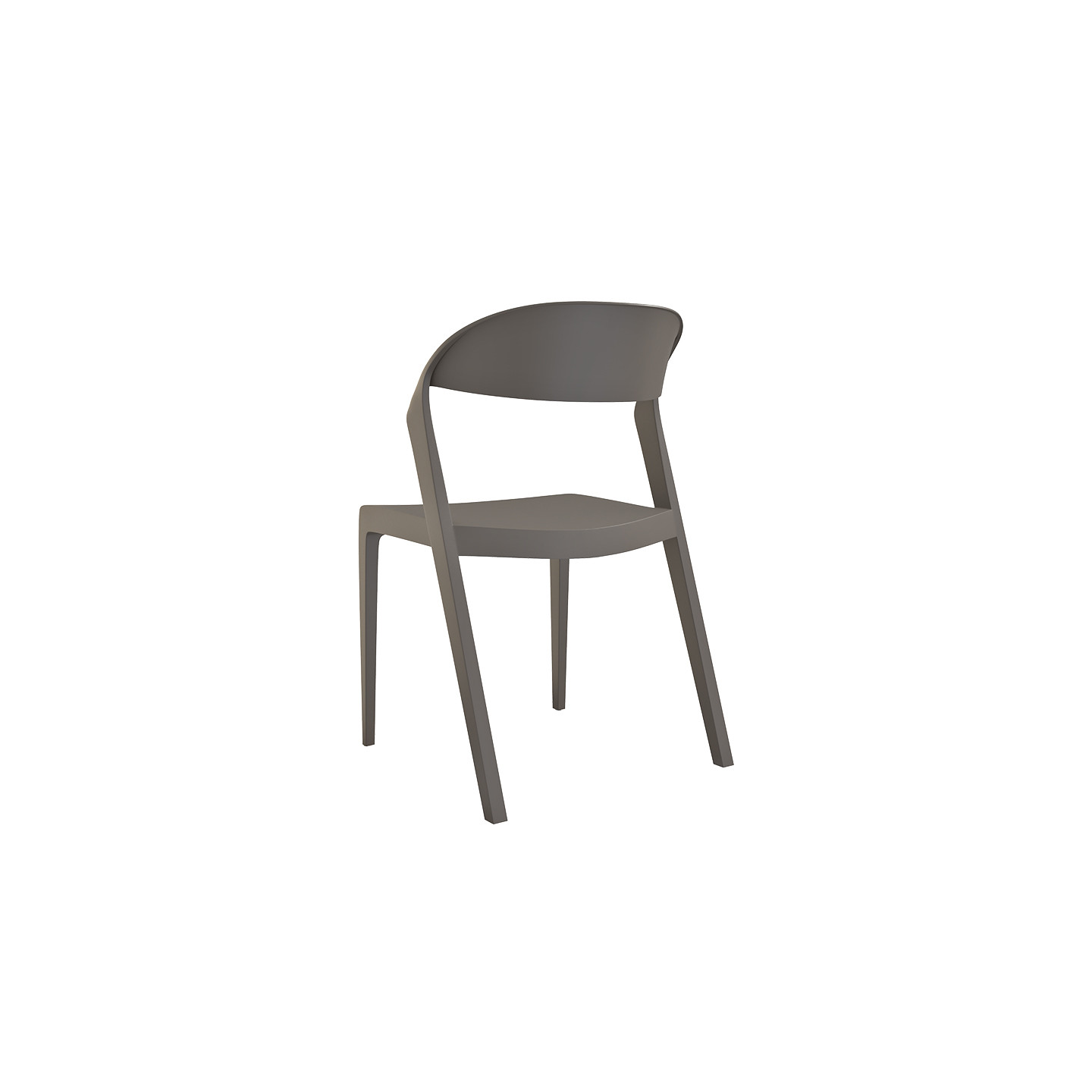 Chaise en polypropylène OCTAVE, 6 coloris Akante