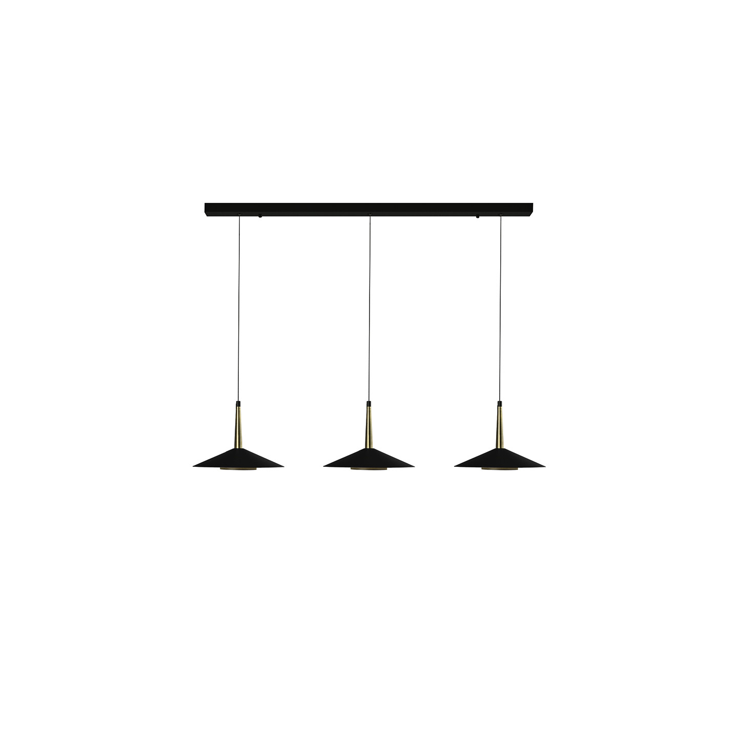 Suspension 3 lampes ORION Mantra illuminacion