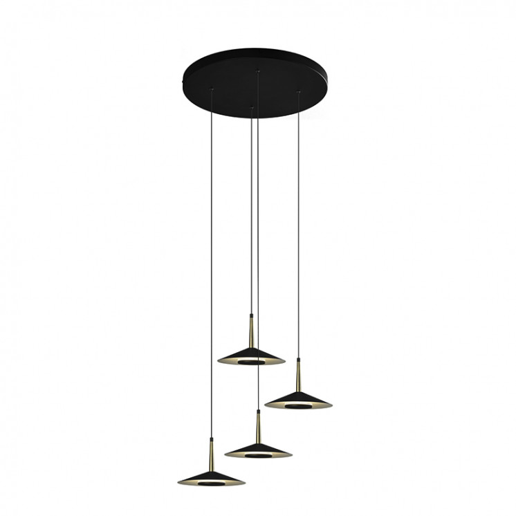 Suspension 4 lampes ORION Mantra illuminacion