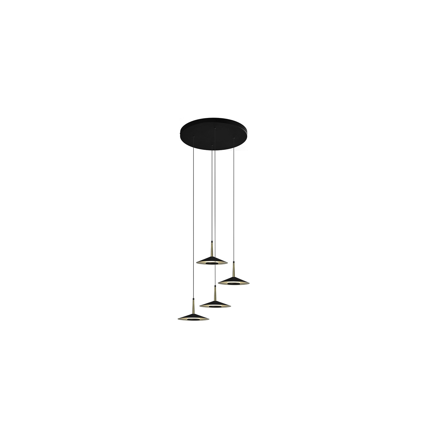 Suspension 4 lampes ORION Mantra illuminacion