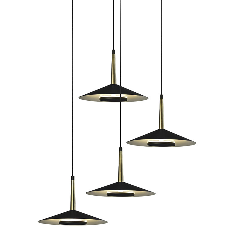 Suspension 4 lampes ORION Mantra illuminacion
