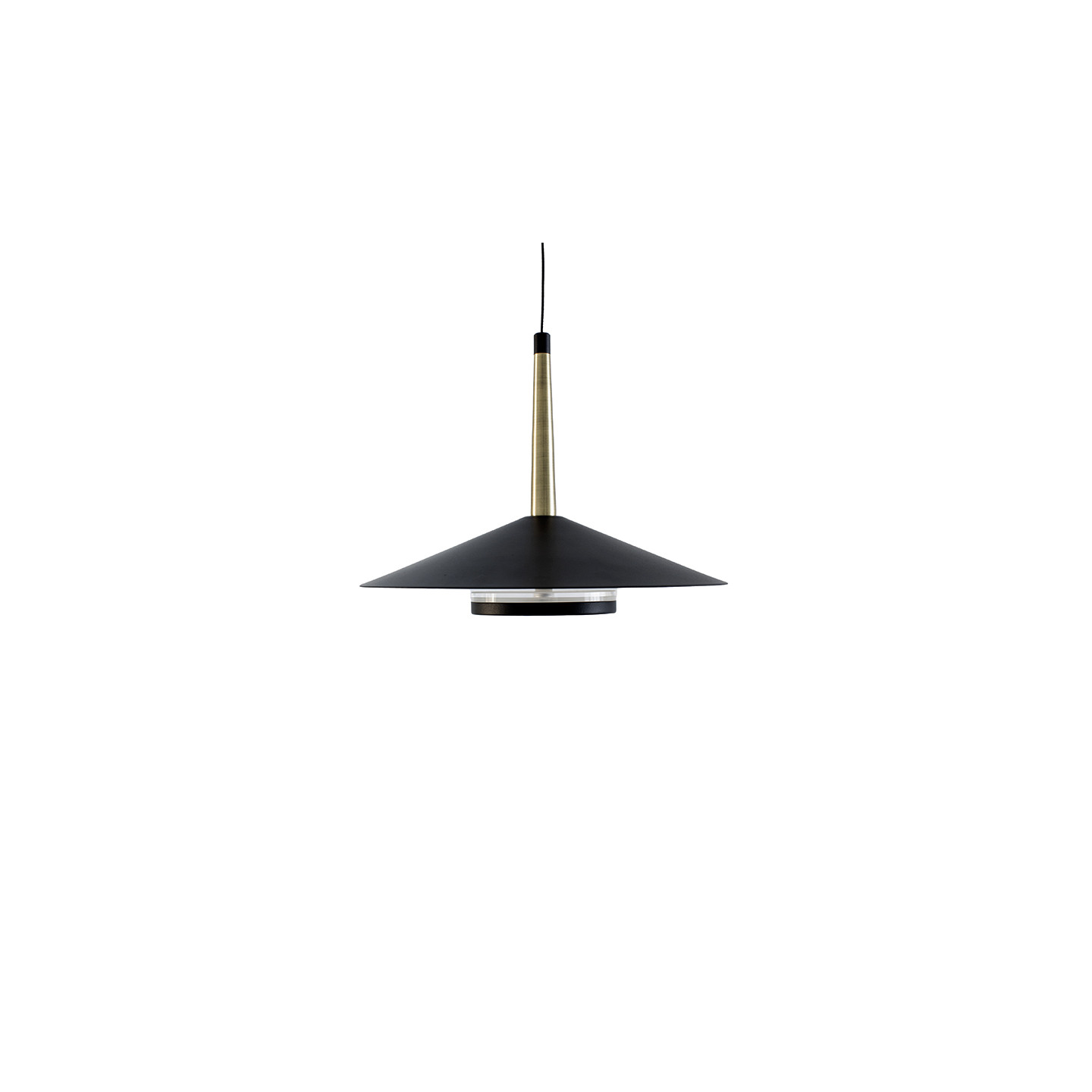 Petite suspension noire ORION Mantra illuminacion