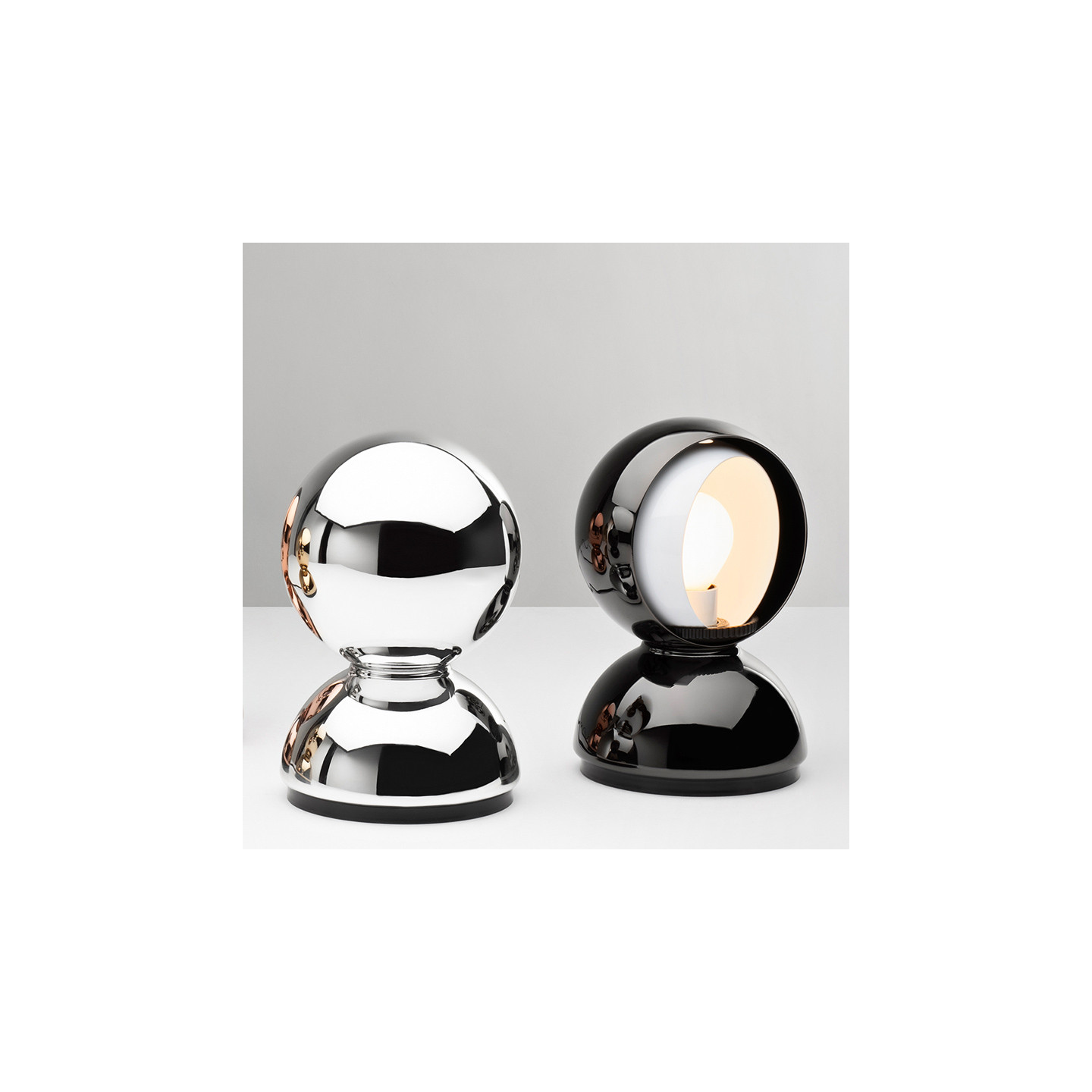 Lampe à poser design ECLISSE, 8 finitions Artemide