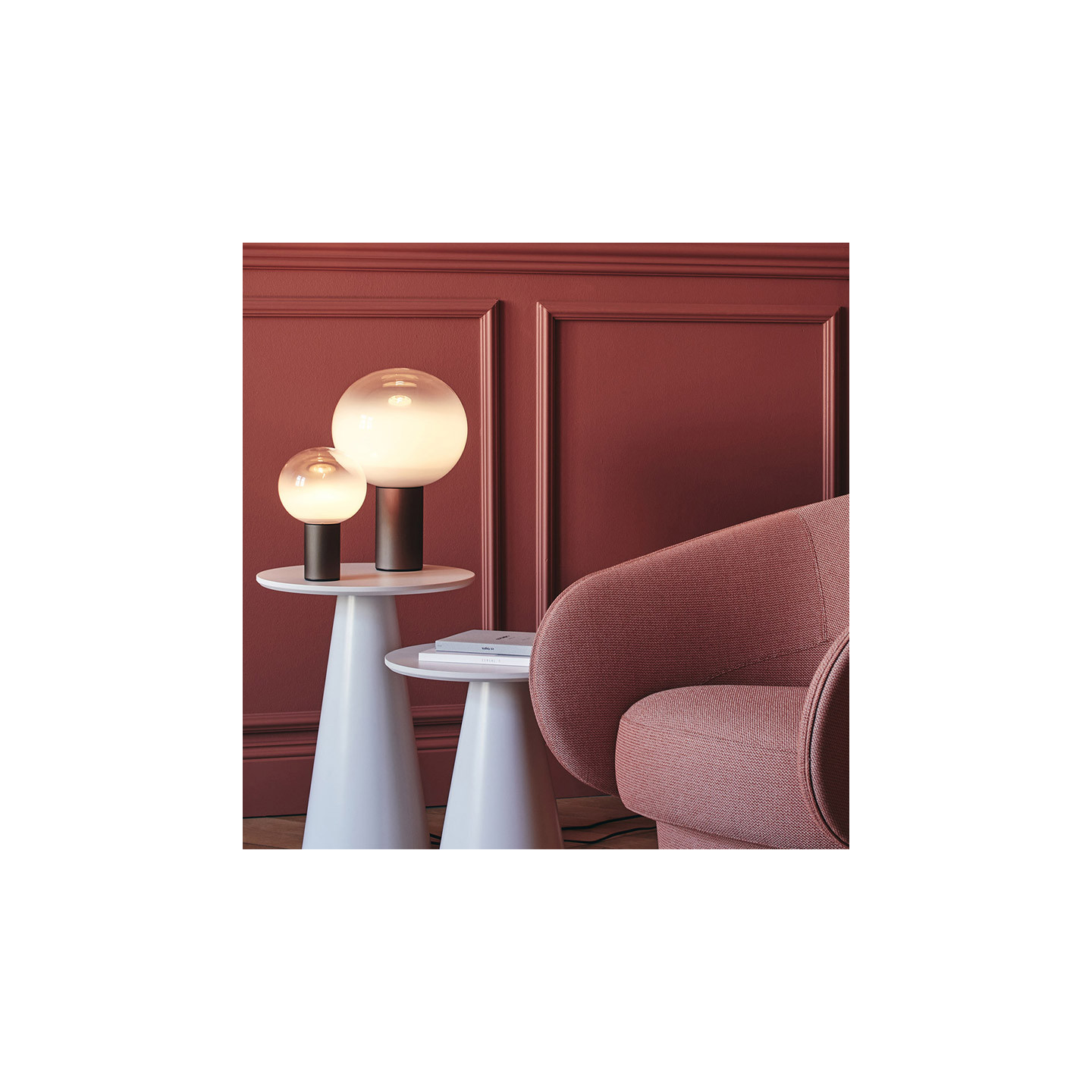 Lampe de table design LAGUNA 26, 2 finitions Artemide