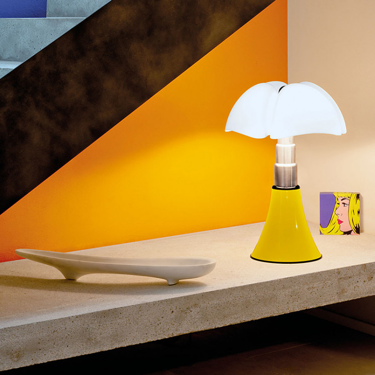 Lampe PIPISTRELLO JAUNE Martinelli Luce