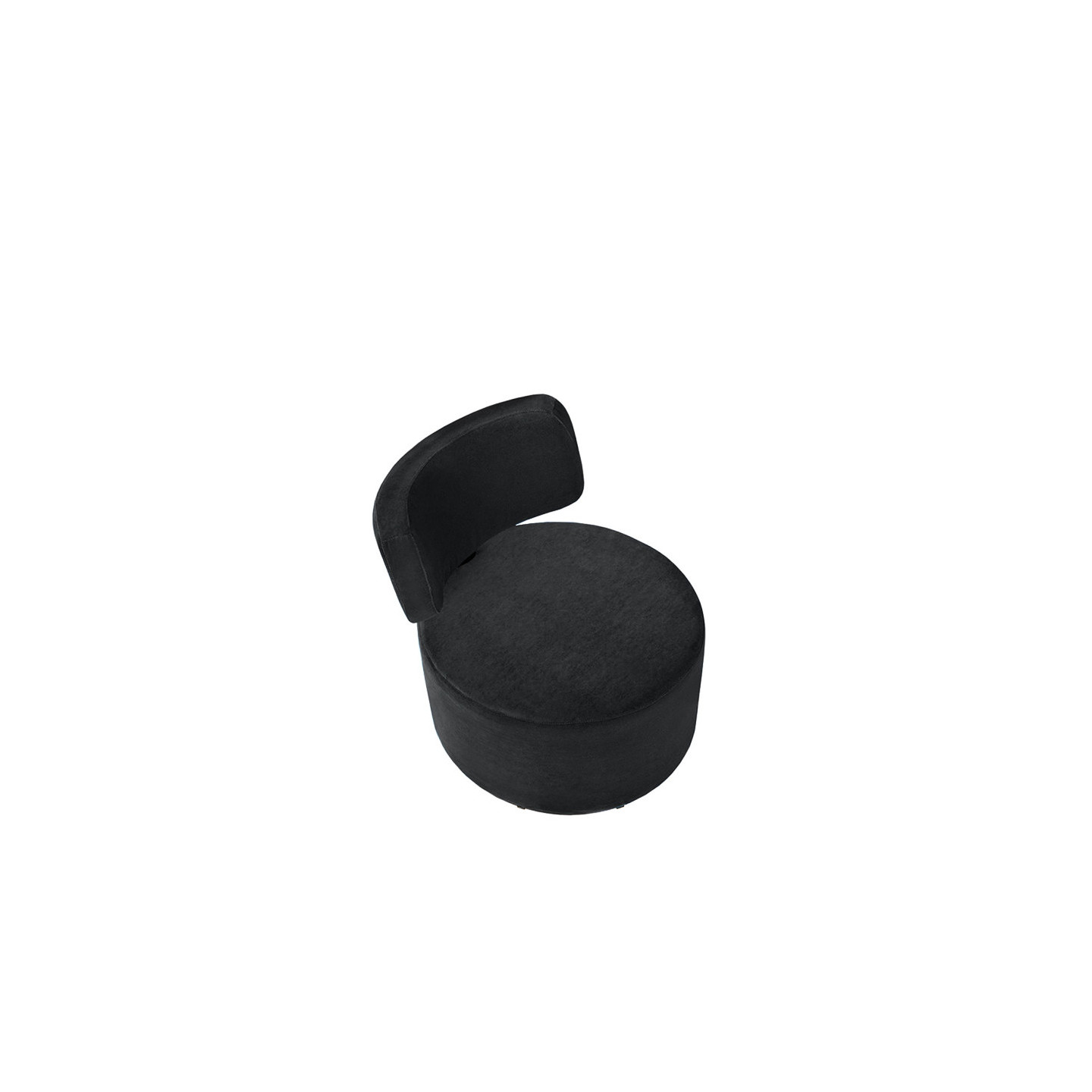 Fauteuil tournant MOKKA tissu velours Classic Velvet, 3 coloris Sits