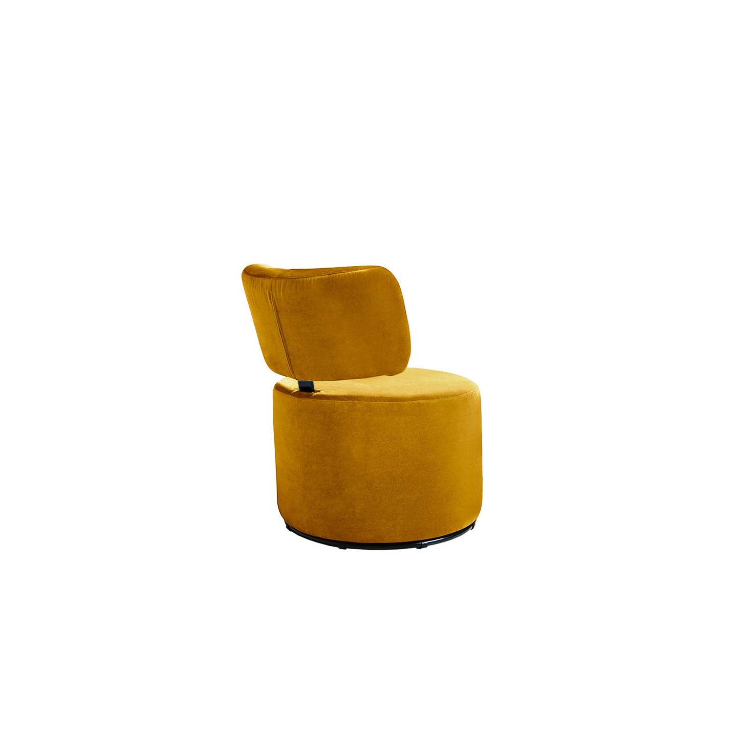 Fauteuil tournant MOKKA tissu velours Classic Velvet, 3 coloris Sits