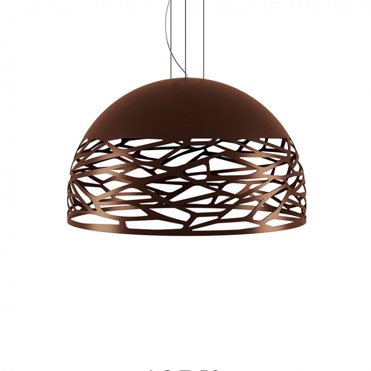 Suspension luminaire design KELLY DÔME Ø50, 60 et 80, 4 coloris Lodès