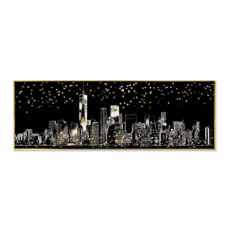 Peinture NEW YORK ABSTRAIT Cadraven