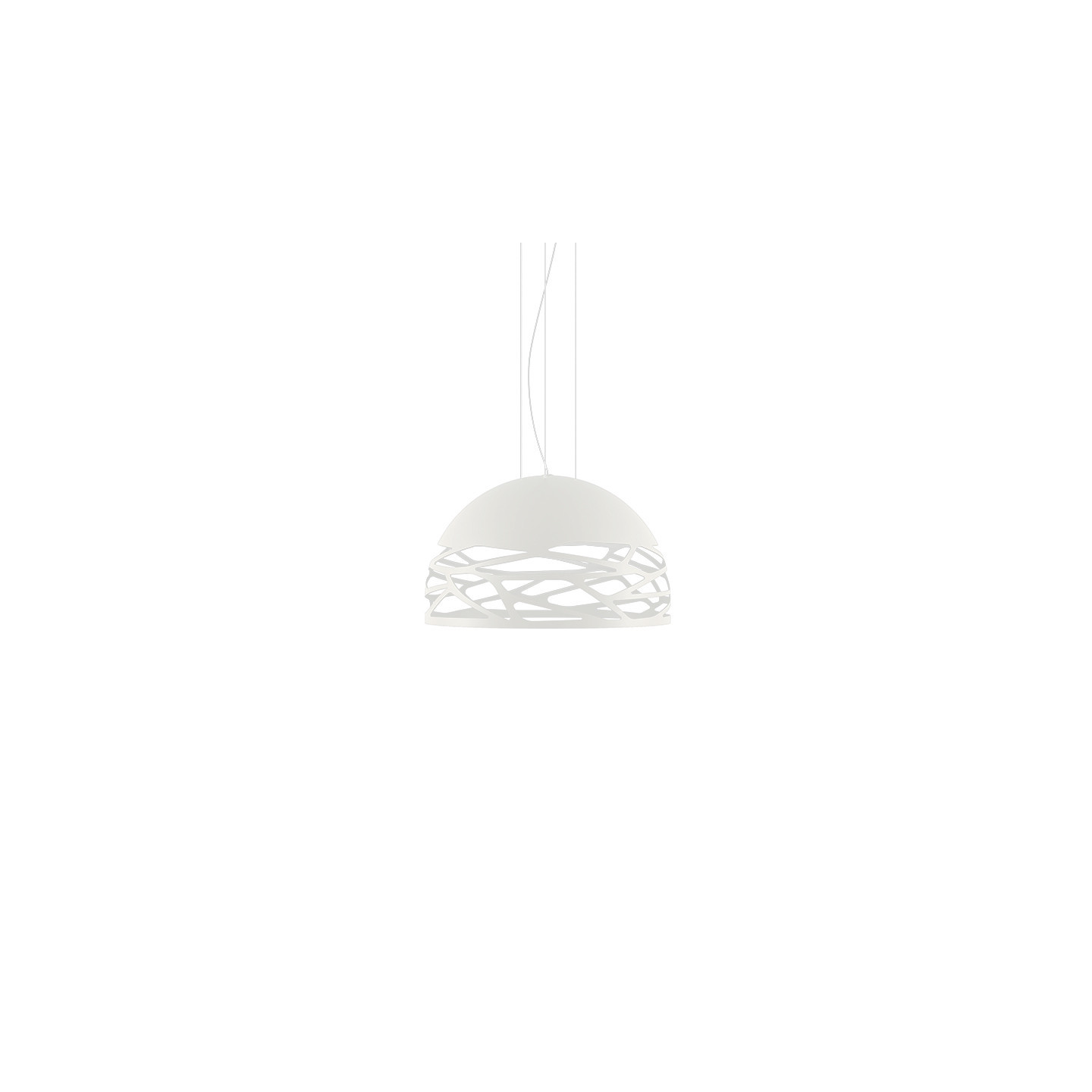Suspension luminaire design KELLY DÔME Ø50, 60 et 80, 4 coloris Lodès