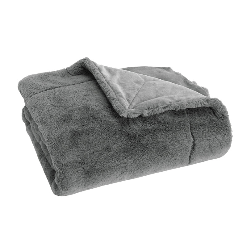 Plaid doux et chaud LUXE 170x130 cm, 10 coloris Amadeus Cadès