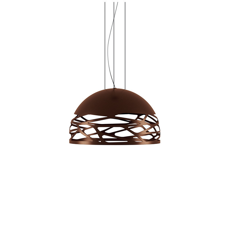 Suspension luminaire design KELLY DÔME Ø50, 60 et 80, 4 coloris Lodès