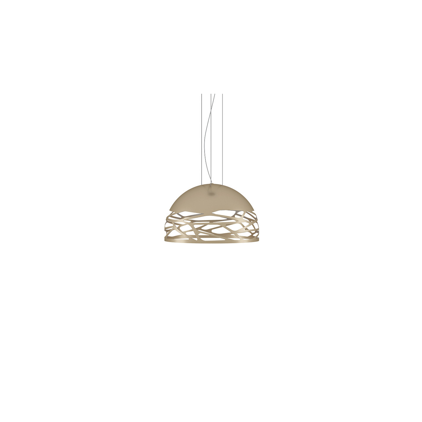 Suspension luminaire design KELLY DÔME Ø50, 60 et 80, 4 coloris Lodès