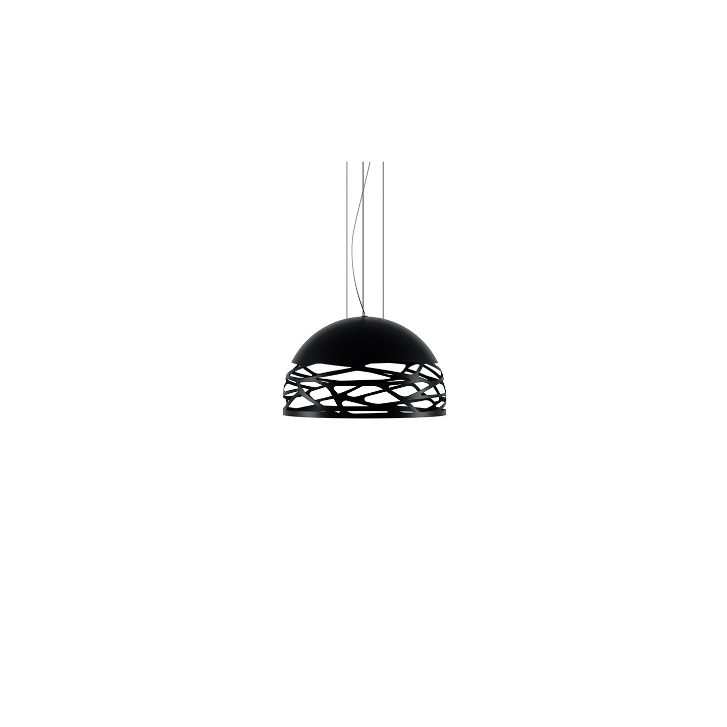 Suspension luminaire design KELLY DÔME Ø50, 60 et 80, 4 coloris Lodès