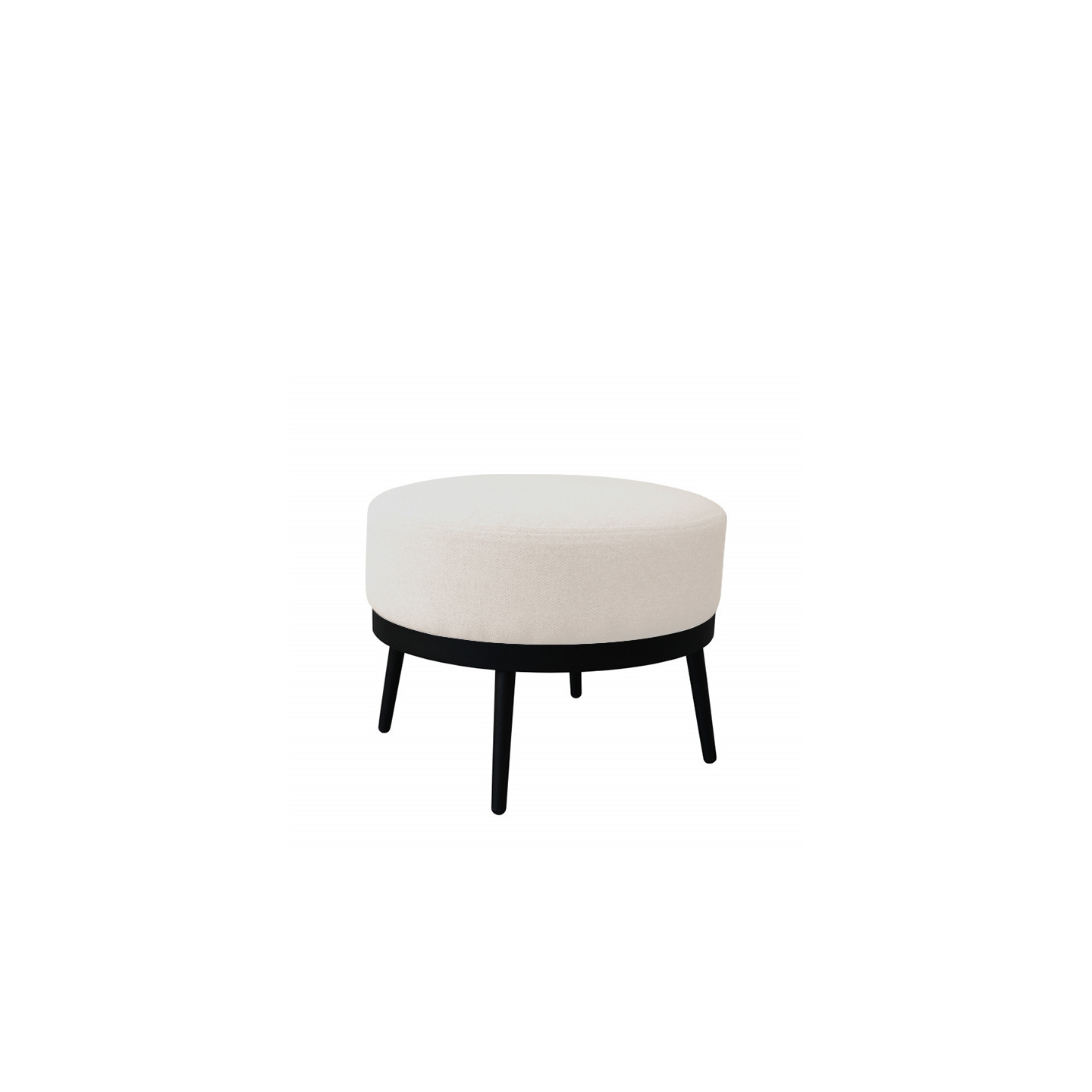 Pouf contemporain design OTTOMAN LILI, 9 coloris Resistub Productions