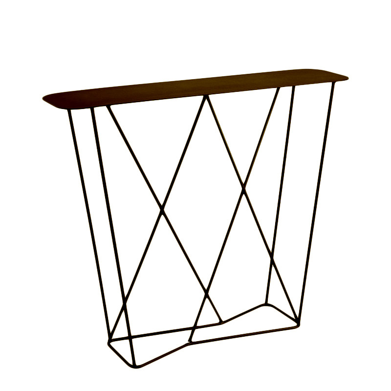 Console meuble design PHILEAS L100, 3 coloris Resistub Productions