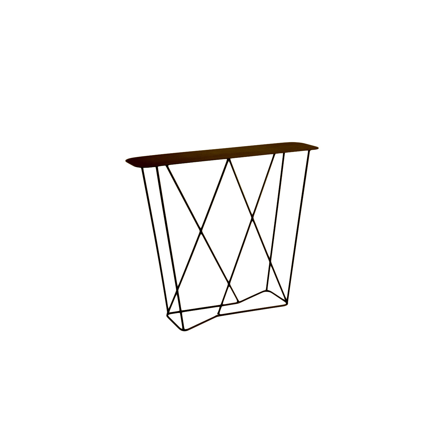 Console meuble design PHILEAS L100, 3 coloris Resistub Productions