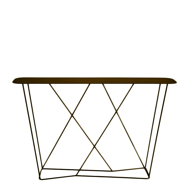 Console meuble design PHILEAS L133, 3 coloris Resistub Productions