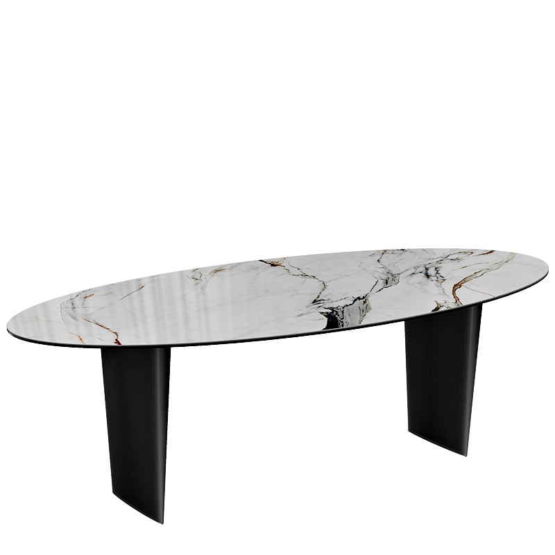 Grande table à manger GOLIATH en céramique 260 ou 280 cm, 4 finitions Akante