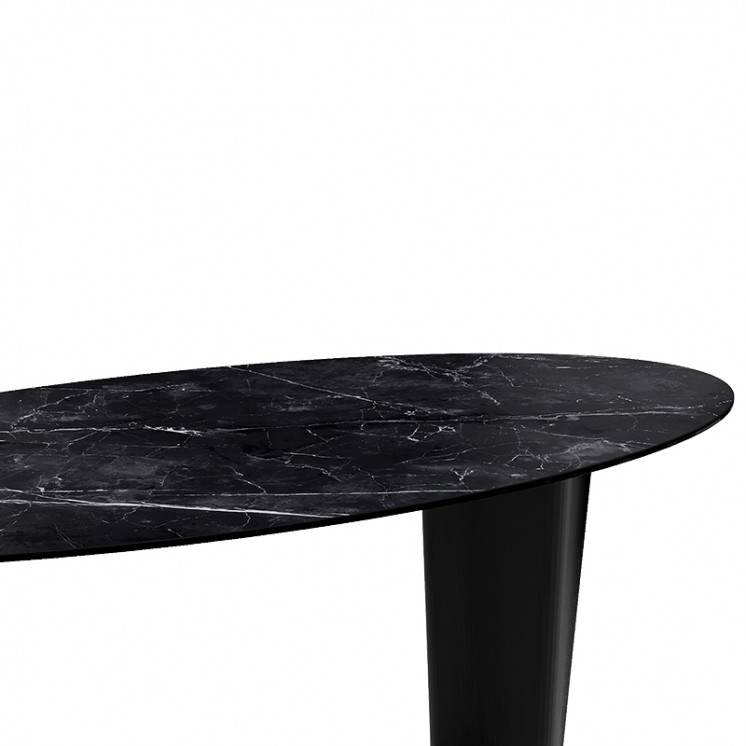 Grande table à manger GOLIATH en céramique 260 ou 280 cm, 4 finitions Akante