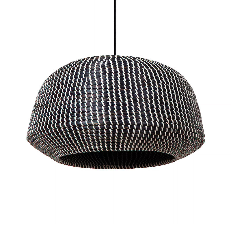 Suspension noire design MADUKA NOIR Lucide