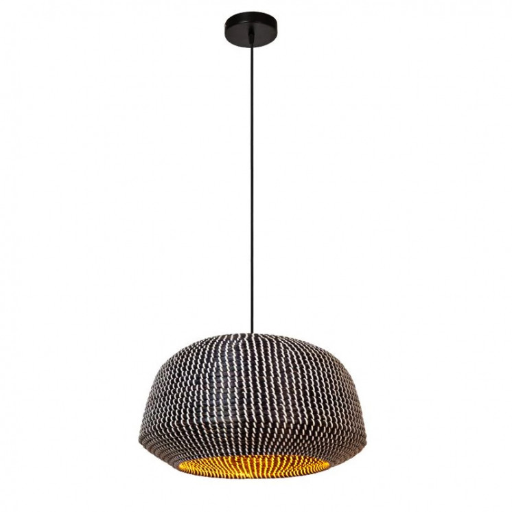 Suspension noire design MADUKA NOIR Lucide