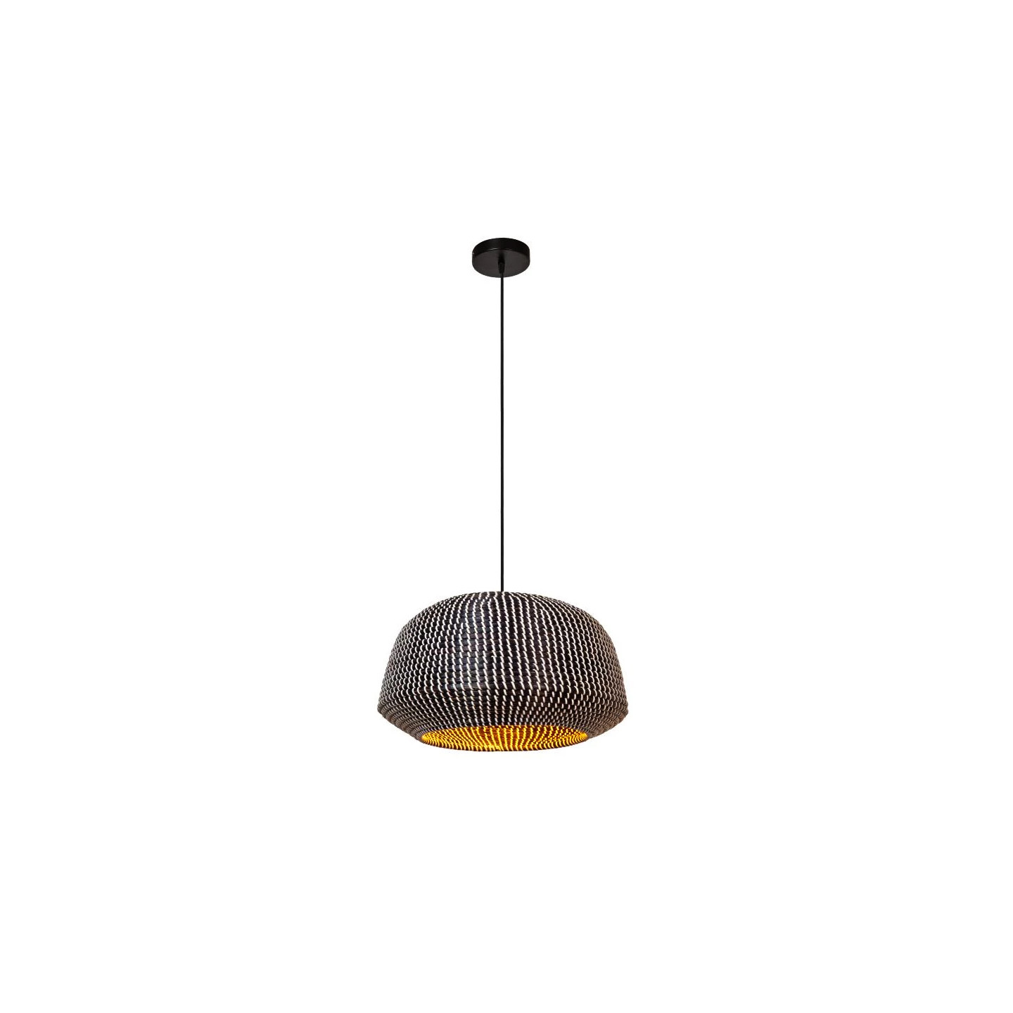Suspension noire design MADUKA NOIR Lucide