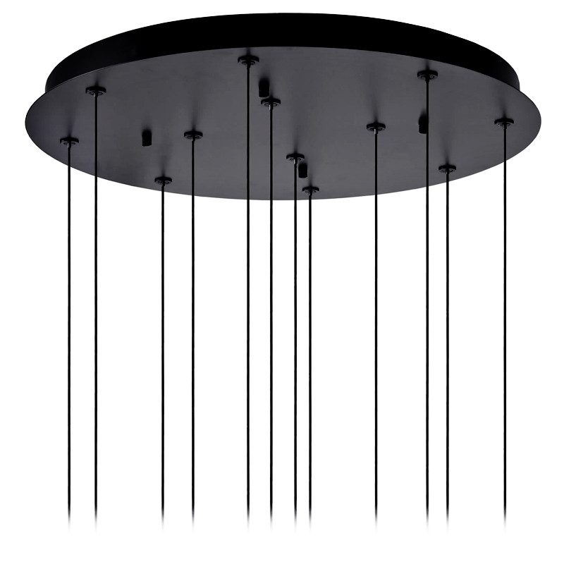 Suspension pour escalier GISELA TRANSPARENT, 12 lampes Lucide