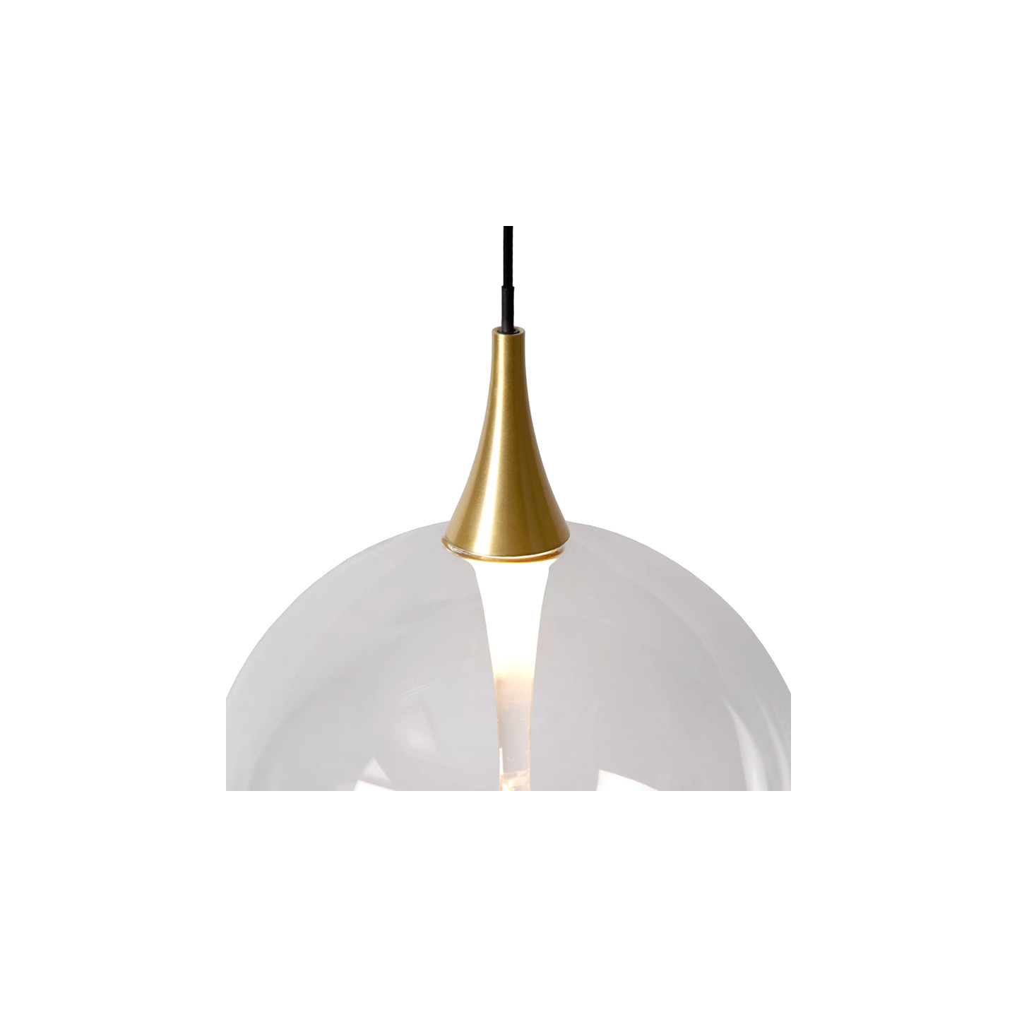 Suspension pour escalier GISELA TRANSPARENT, 12 lampes Lucide