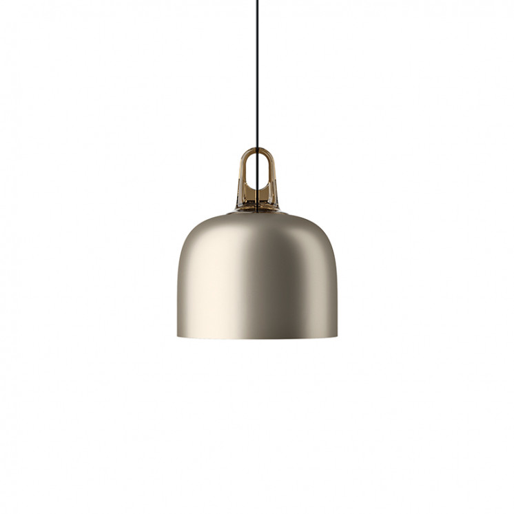 Suspension métal JIM BELL, noir ou champagne Lodes