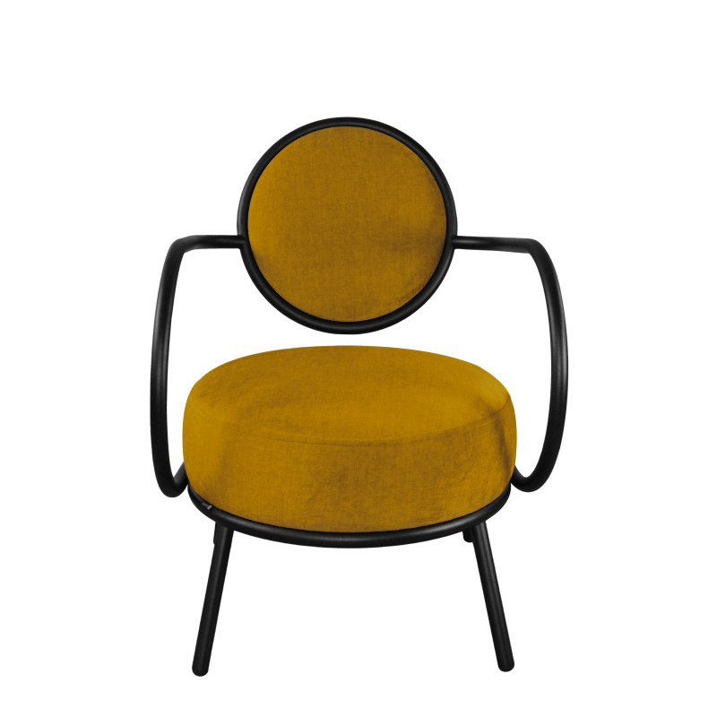 Fauteuil en velours JOSEPHINE, 4 coloris Resistub Productions