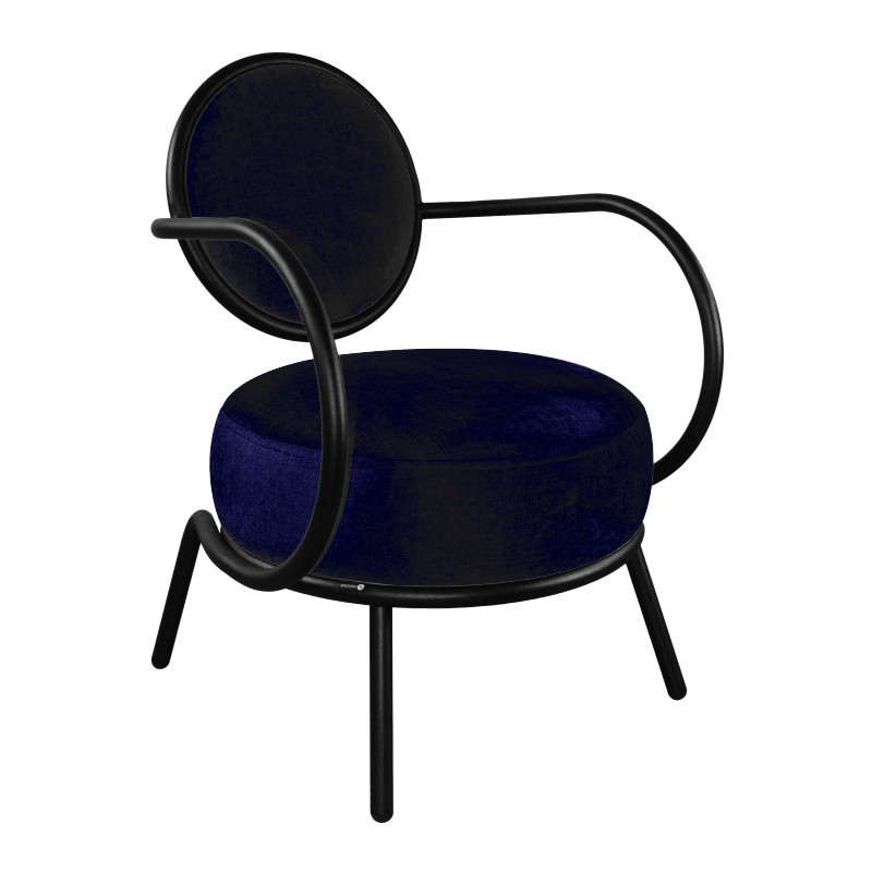 Fauteuil en velours JOSEPHINE, 4 coloris Resistub Productions