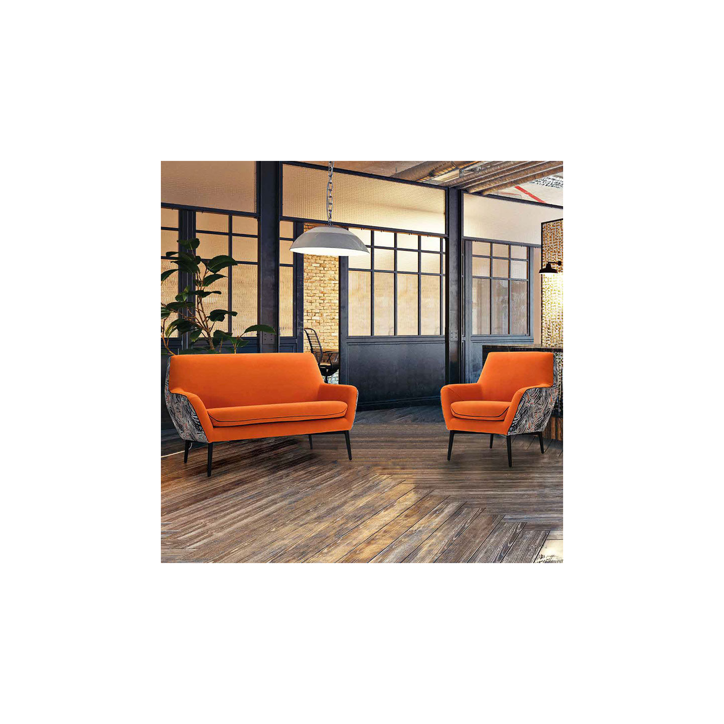 Fauteuil lounge design MONZA Navarro Tapicieras