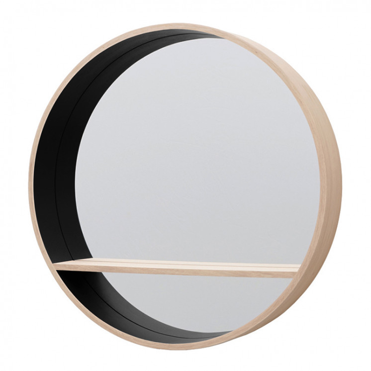 Miroir chêne massif M125, 11 coloris Drugeot Manufacture
