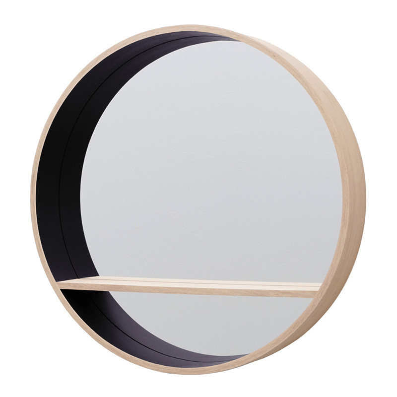 Miroir chêne massif M125, 11 coloris Drugeot Manufacture