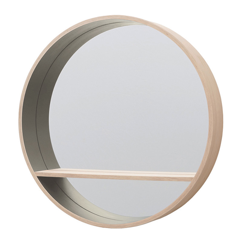 Miroir chêne massif M125, 11 coloris Drugeot Manufacture