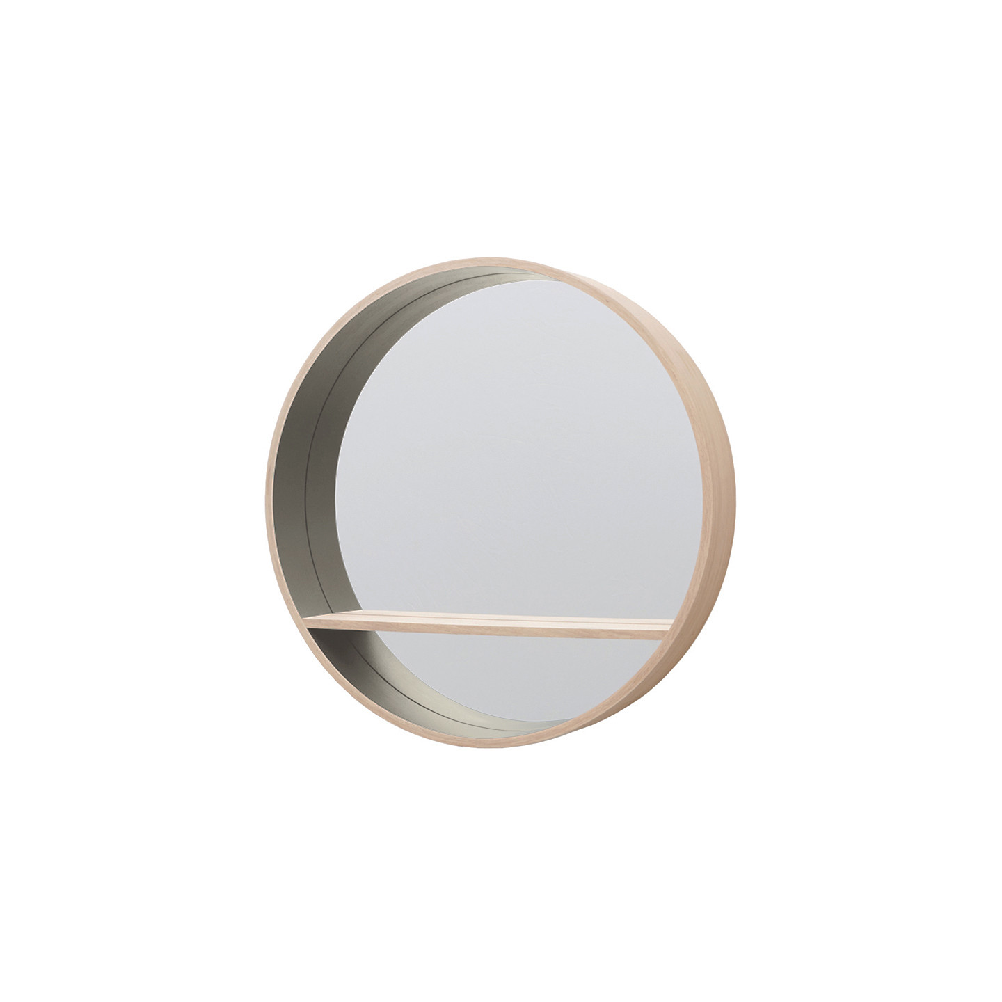 Miroir chêne massif M125, 11 coloris Drugeot Manufacture