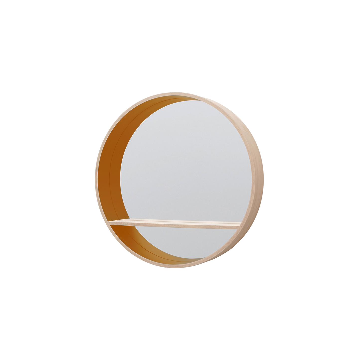Miroir chêne massif M125, 11 coloris Drugeot Manufacture