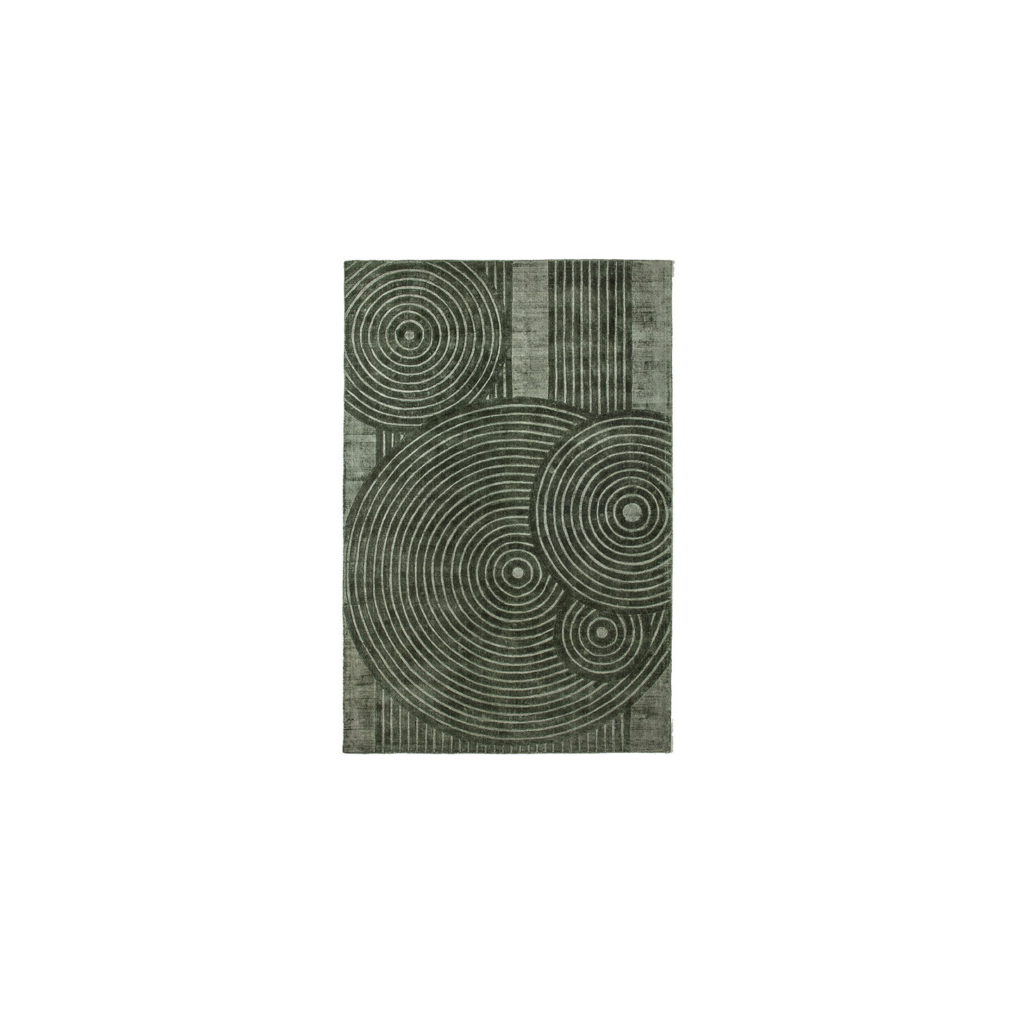 Tapis rond pour salon ZEN ROUND Ø200, 3 coloris Sitap Carpet Couture Italia