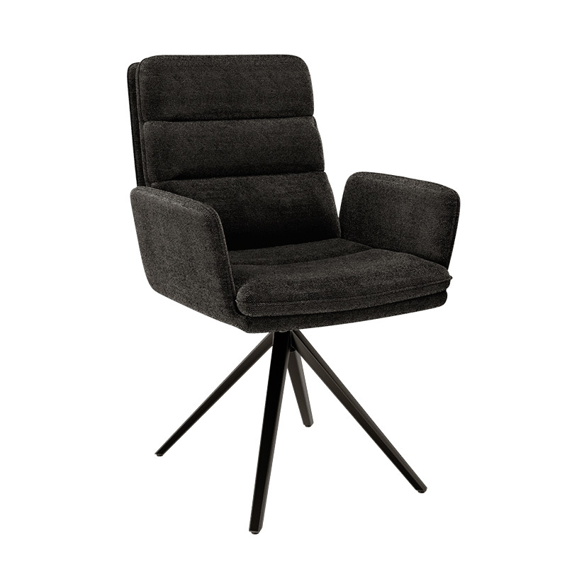 Chaise tournante HELSINKI, 7 coloris Akante