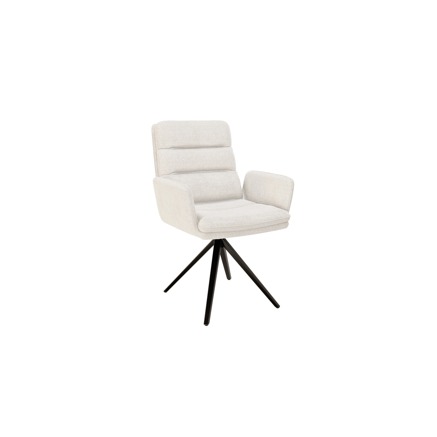 Chaise tournante HELSINKI, 7 coloris Akante