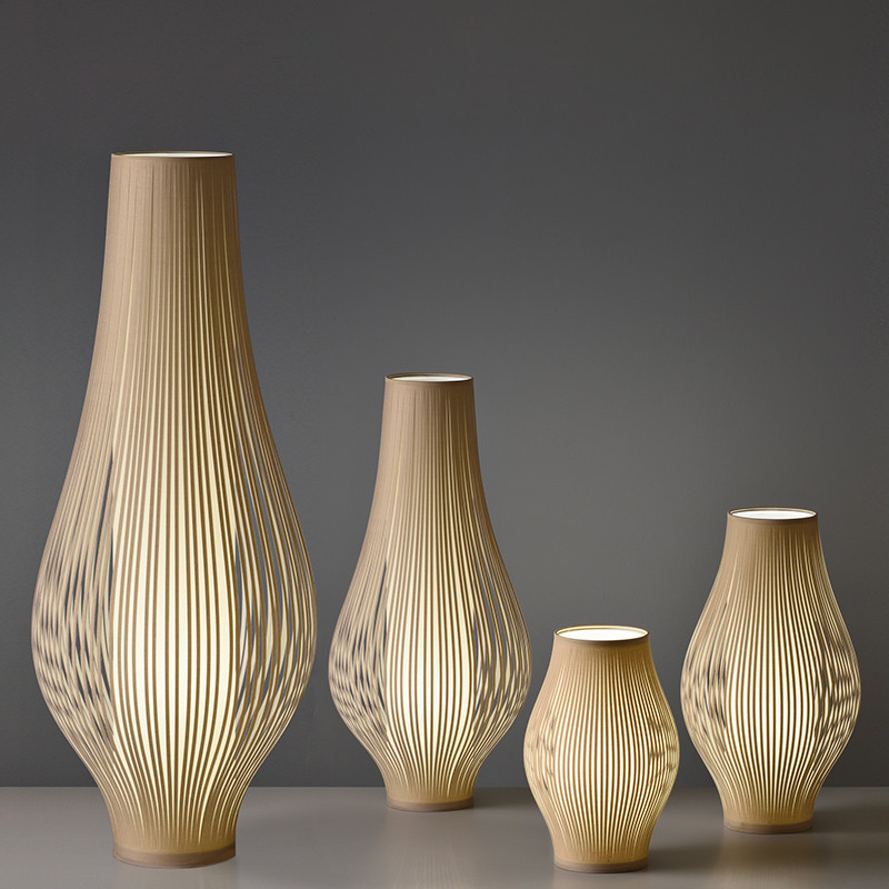Lampadaire tissu MIRTA PIERRE Acb Lighting